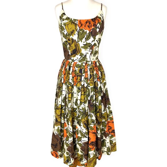 Vintage Dresses & Skirts - Vintage Murray K 1950's Floral Dress